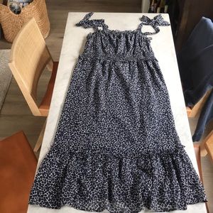 Who What Wear Giraffe Print Maxi Dress